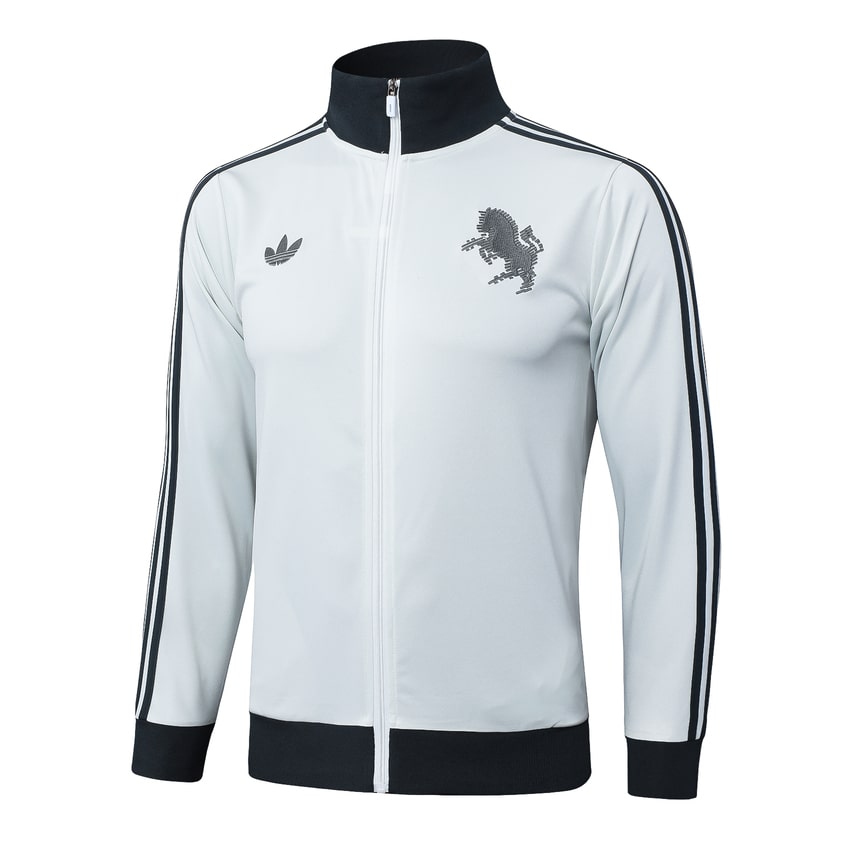 Survetement-Juventus-Veste-2024-2025-Blanc-Clair-2