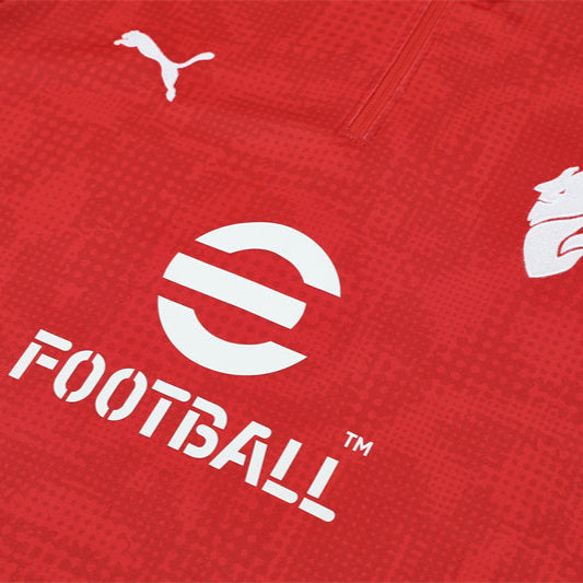 Survetement Milan AC Training Homme/Enfant 2025 2026 Rouge | Foot Fan