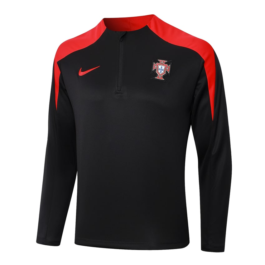 Survetement Portugal Training Homme/Enfant 2024 2025 Noir | Foot Fan