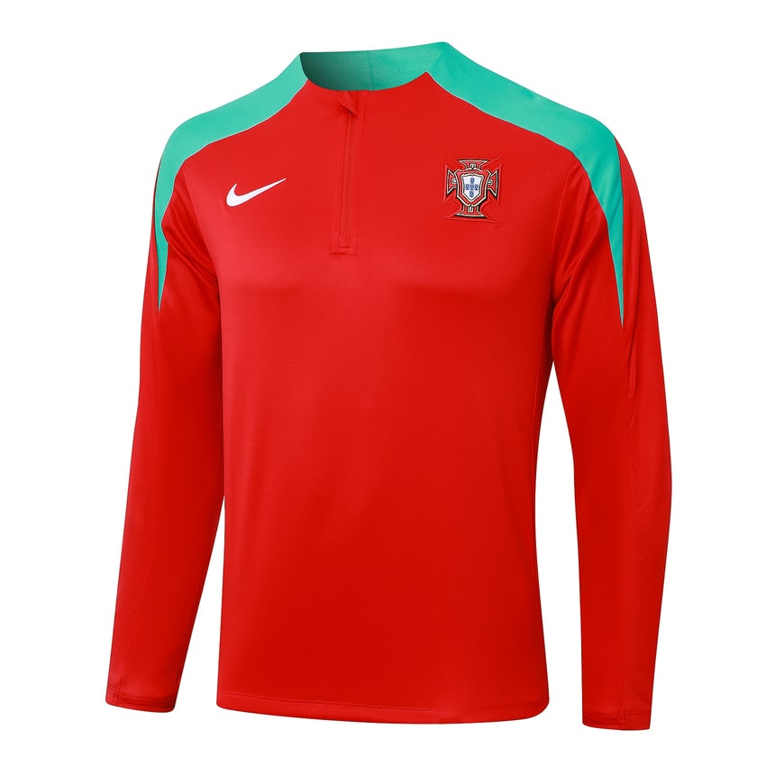 Survetement Portugal Training Homme/Enfant 2024 2025 Rouge | Foot Fan