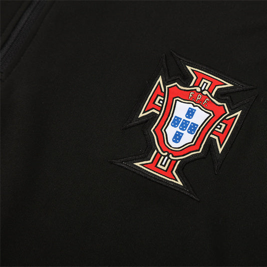 Survetement Portugal Training Homme/Enfant 2025 2026 Noir | Foot Fan