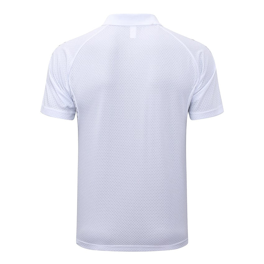 Polo Real Madrid Homme 2025 2026 Blanc Bleu | Foot Fan