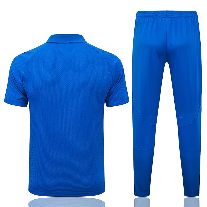 Polo Real Madrid Homme 2025 2026 Bleu Clair | Foot Fan