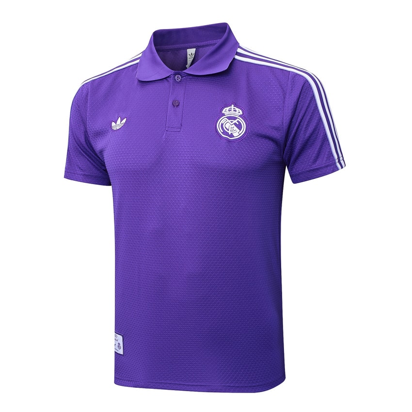 Polo Real Madrid Homme 2025 2026 Violet | Foot Fan