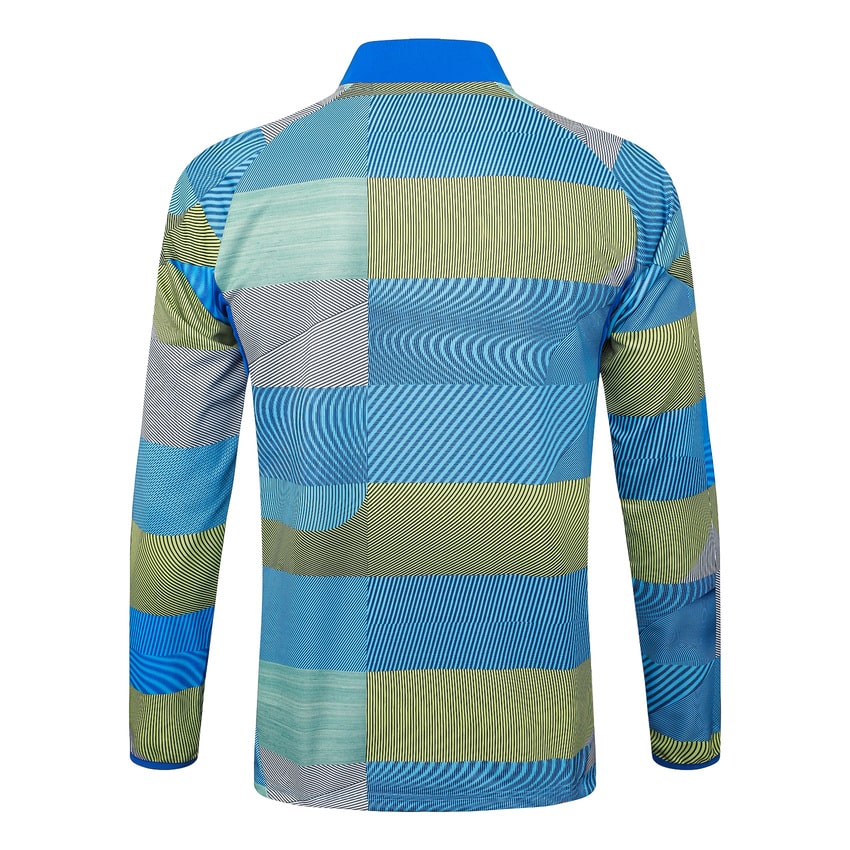 Survetement Real Madrid Veste Homme/Enfant 2025 2026 Bleu Vert | Foot Fan