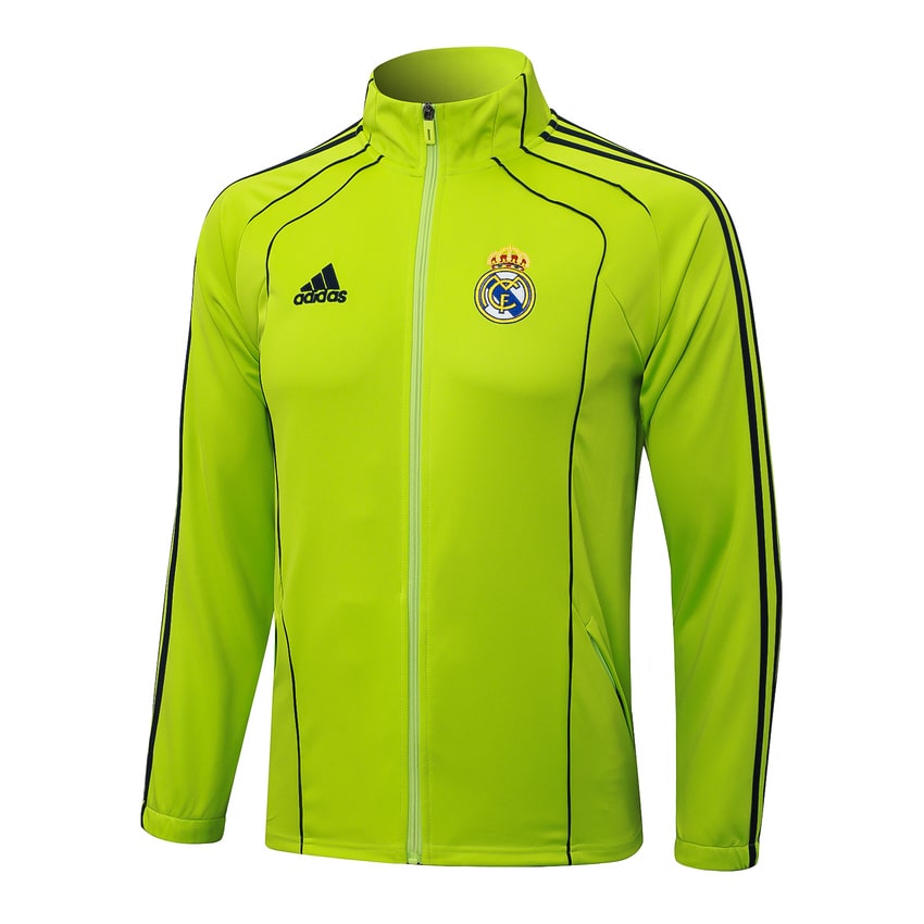 Survetement Real Madrid Veste Homme/Enfant 2025 2026 Jaune | Foot Fan
