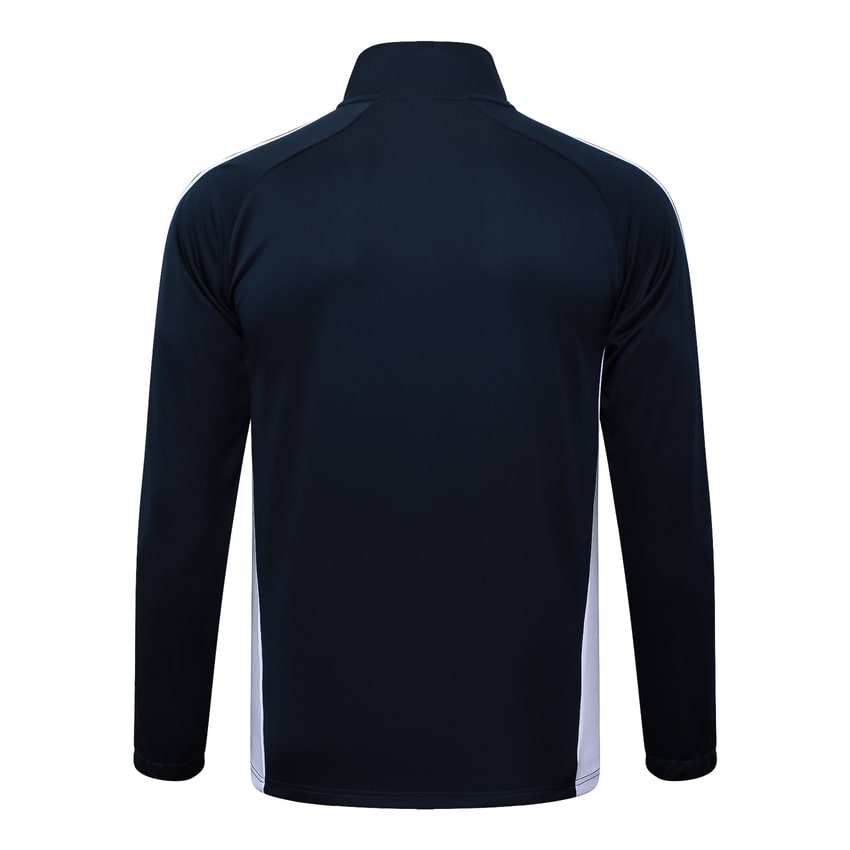 Survetement Real Madrid Veste Homme/Enfant 2025 2026 Noir Blanc | Foot Fan