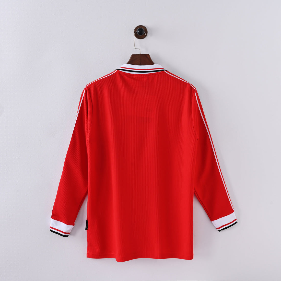 Maillot Manchester United Retro Vintage Manches Longues 1998-1999 Domicile Homme | Foot Fan