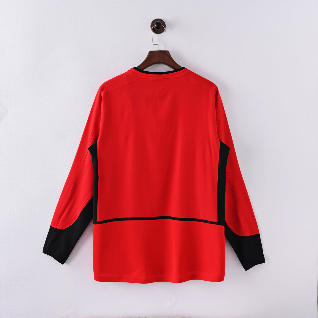 Maillot Manchester United Retro Vintage Manches Longues 2002-2003 Domicile Homme | Foot Fan