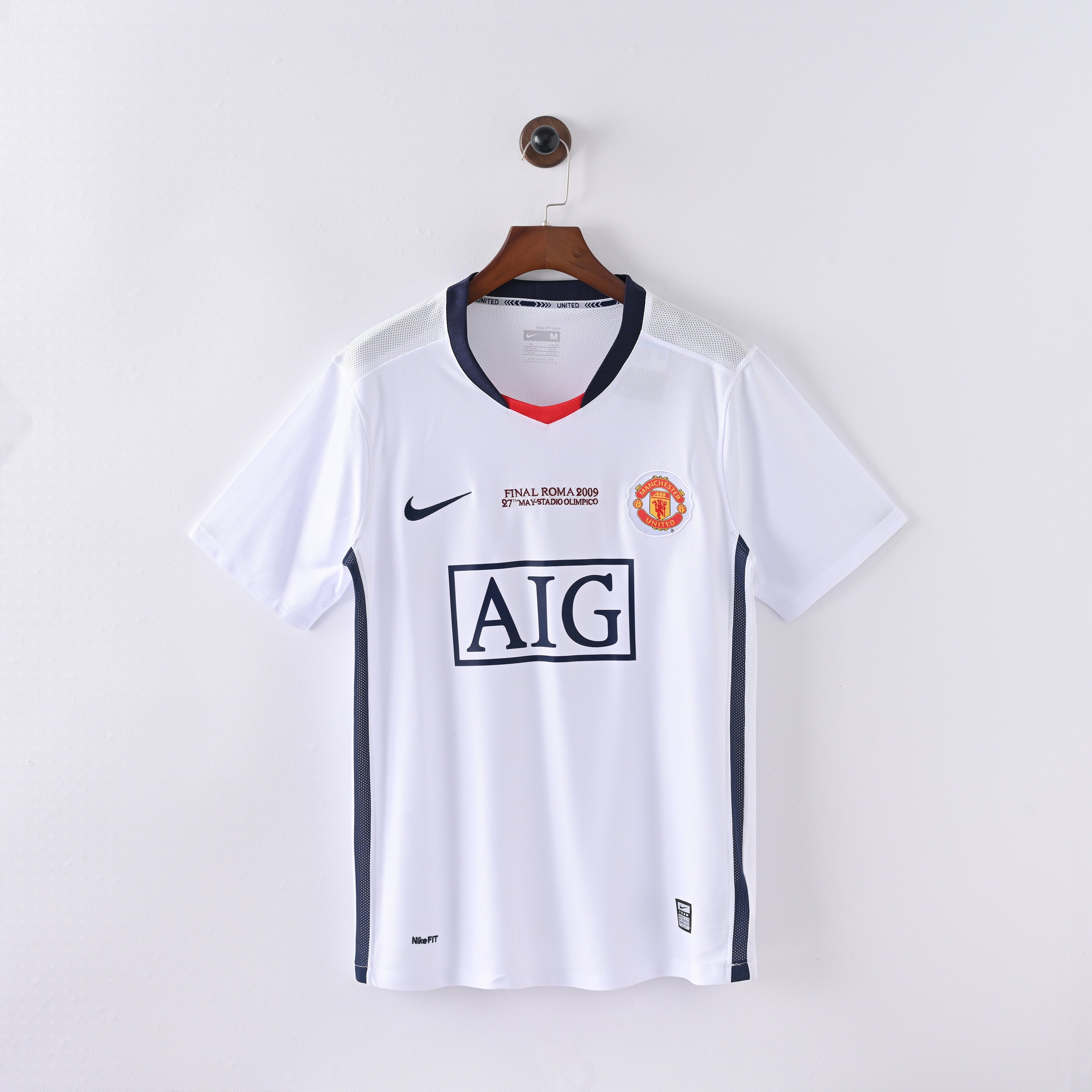 Maillot Manchester United Retro Vintage 2008-2009 Exterieur Homme | Foot Fan