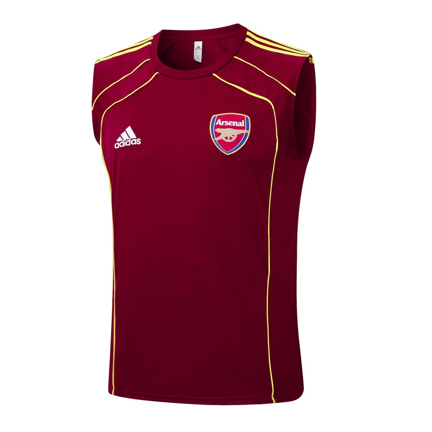 Debardeur Short Arsenal Homme 2025 2026 Rouge Foncé | Foot Fan