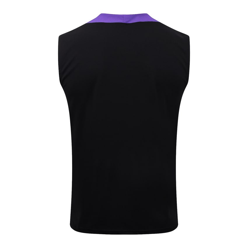 Debardeur Short Barcelone Homme 2025 2026 Noir Violet | Foot Fan