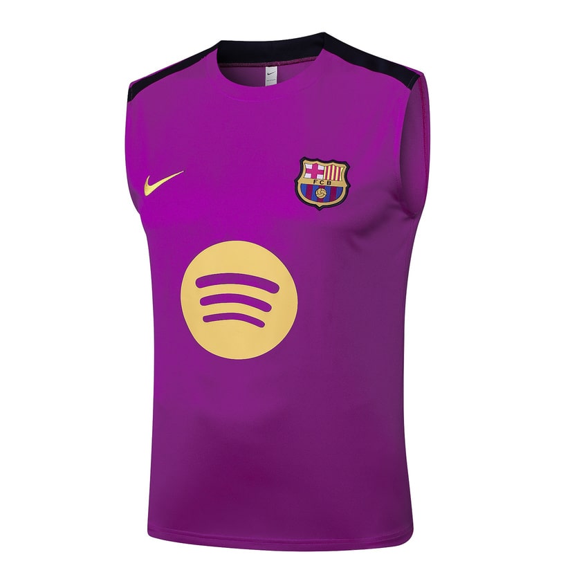 Debardeur Short Barcelone Homme 2025 2026 Rose Foncé | Foot Fan