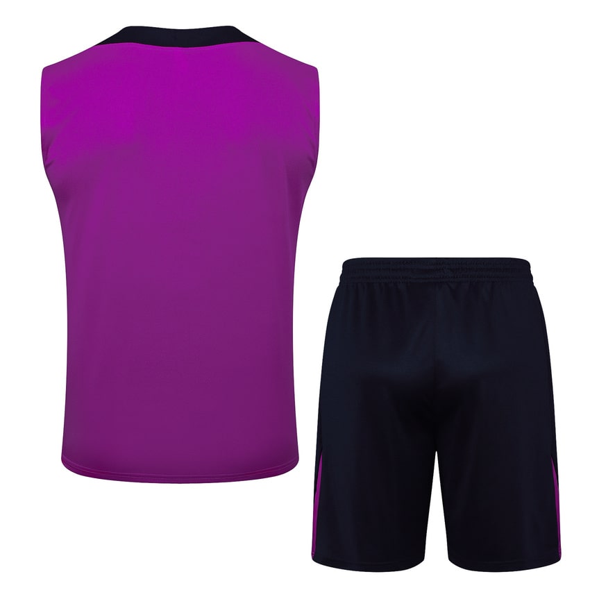 Debardeur Short Barcelone Homme 2025 2026 Rose Foncé | Foot Fan