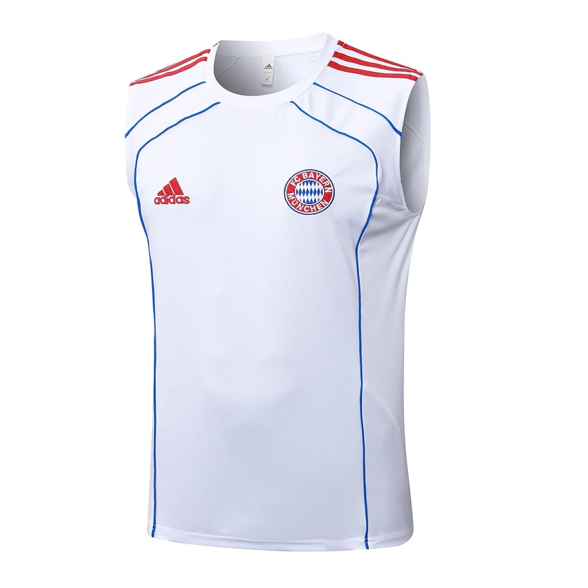 Debardeur Short Bayern Munich Homme 2025 2026 Blanc | Foot Fan