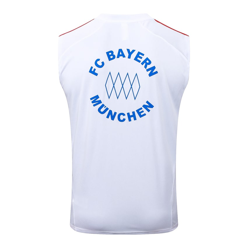 Debardeur Short Bayern Munich Homme 2025 2026 Blanc | Foot Fan