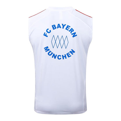 Debardeur Short Bayern Munich Homme 2025 2026 Blanc | Foot Fan