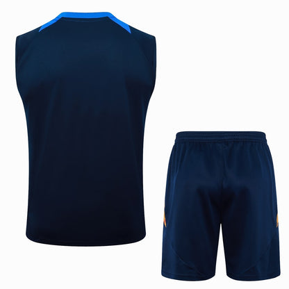 Debardeur Short Juventus Homme 2024 2025 Bleu Foncé | Foot Sport