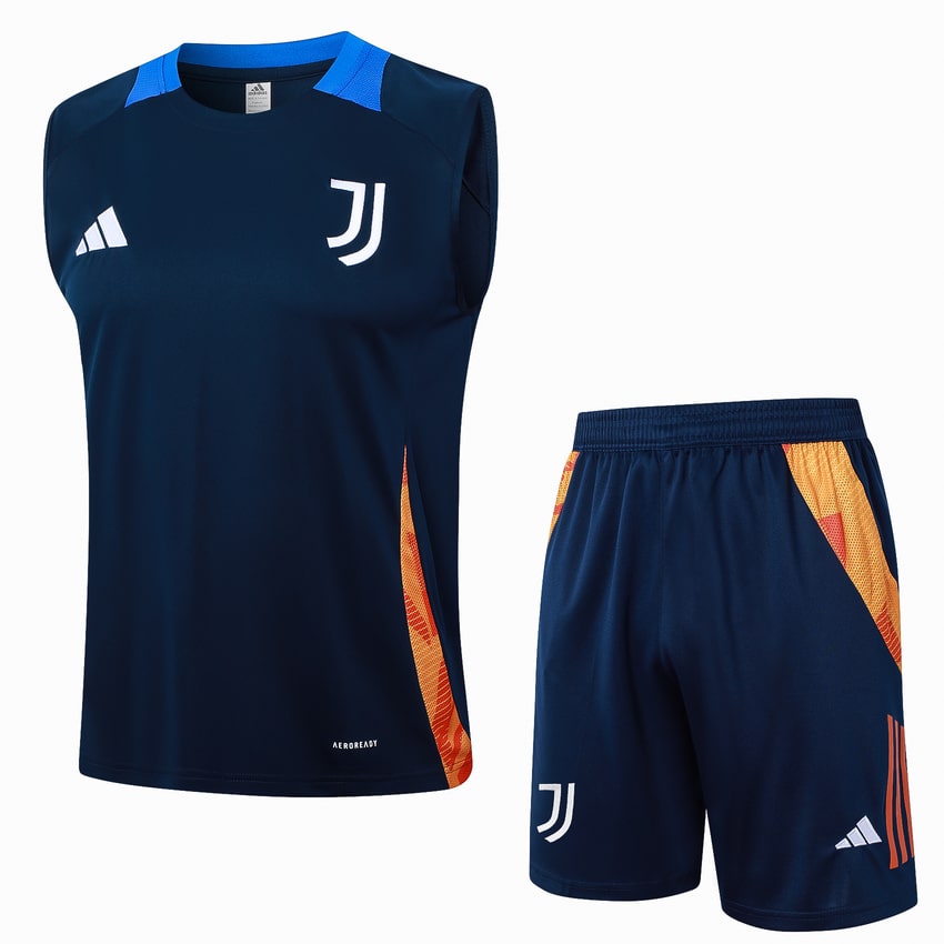 Debardeur-Short-Juventus-2024-2025-Bleu-Fonce