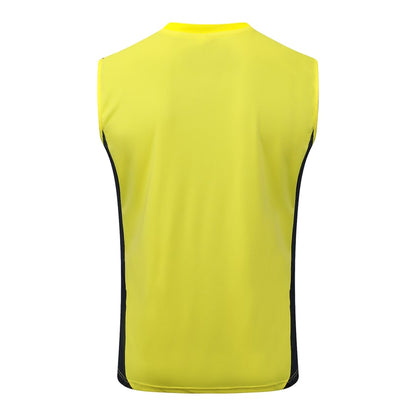 Debardeur Short Real Madrid Homme 2025 2026 Jaune | Foot Fan