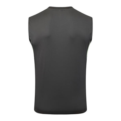 Debardeur Short Real Madrid Homme 2025 2026 Noir Jaune | Foot Fan