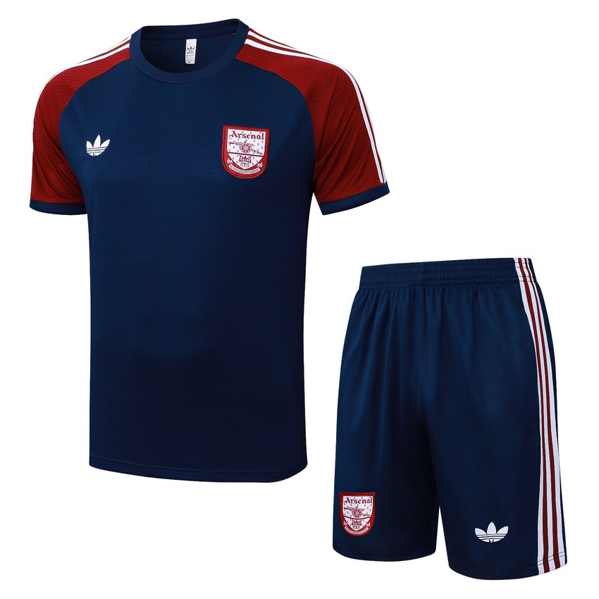 Ensemble-Maillot-Short-Arsenal-2025-2026-Bleu-Rouge-1