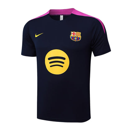 Ensemble Maillot Short Barcelone Homme 2025 2026 Noir Rose | Foot Fan
