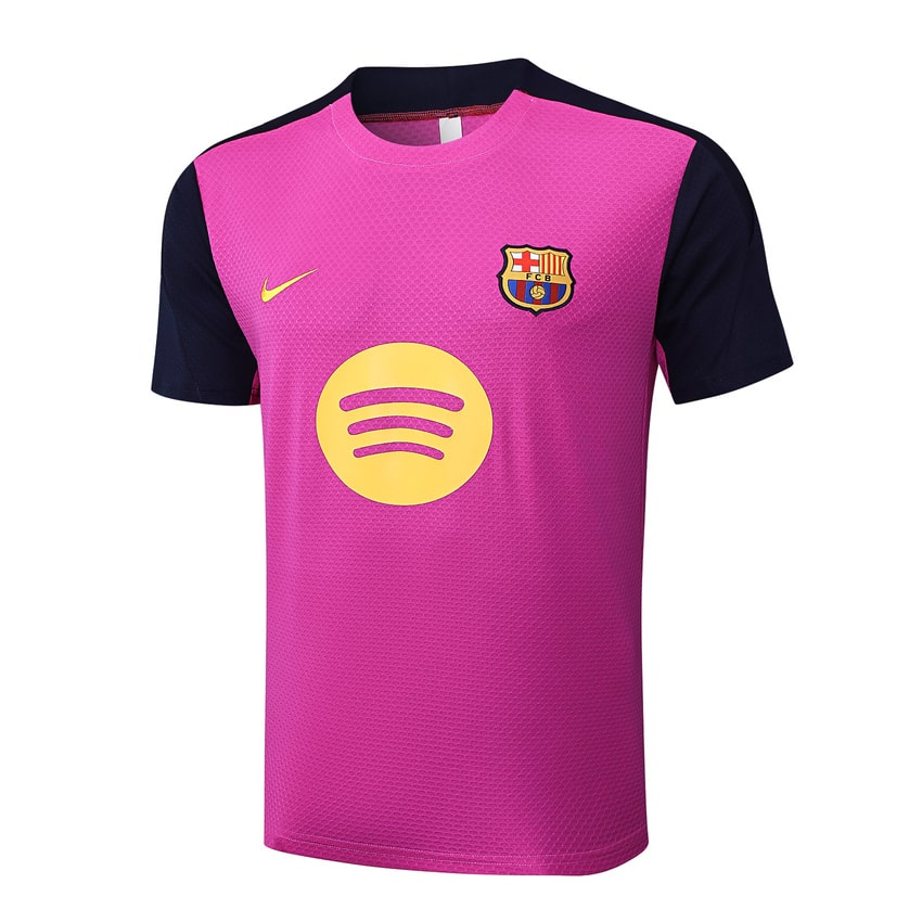 Ensemble Maillot Short Barcelone Homme 2025 2026 Rose | Foot Fan