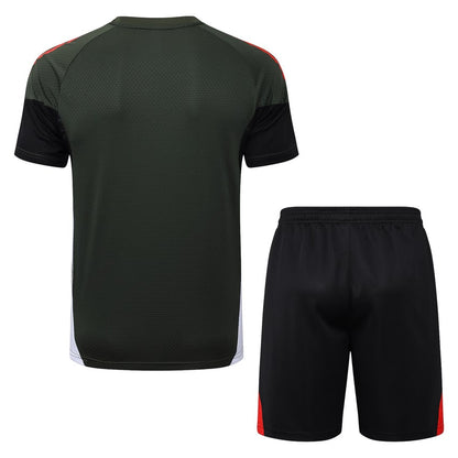 Ensemble Maillot Short Bayern Munich Homme 2025 2026 Noir | Foot Fan