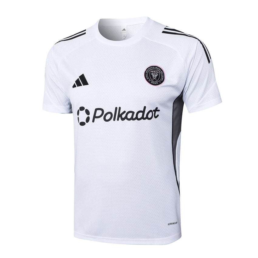 Ensemble Maillot Short Inter Miami Homme 2025 2026 Blanc Noir | Foot Fan