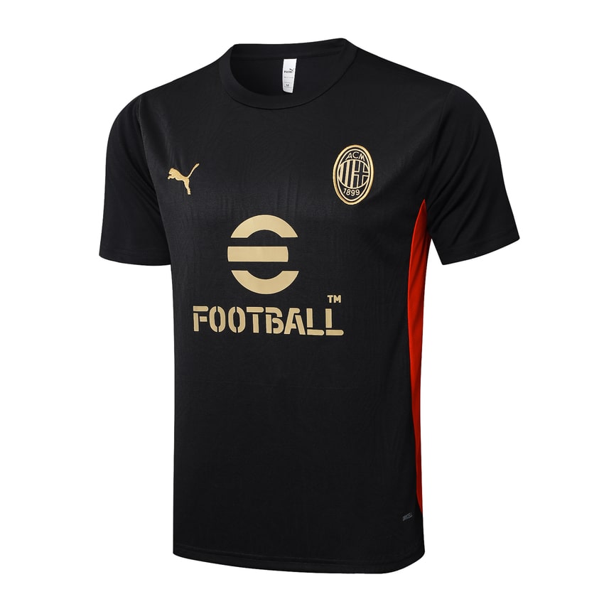 Ensemble Maillot Short Milan AC Homme 2024 2025 Noir | Foot Sport