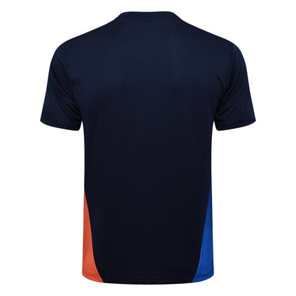 Ensemble Maillot Short Marseille OM Homme 2025 2026 Bleu Foncé | Foot Fan