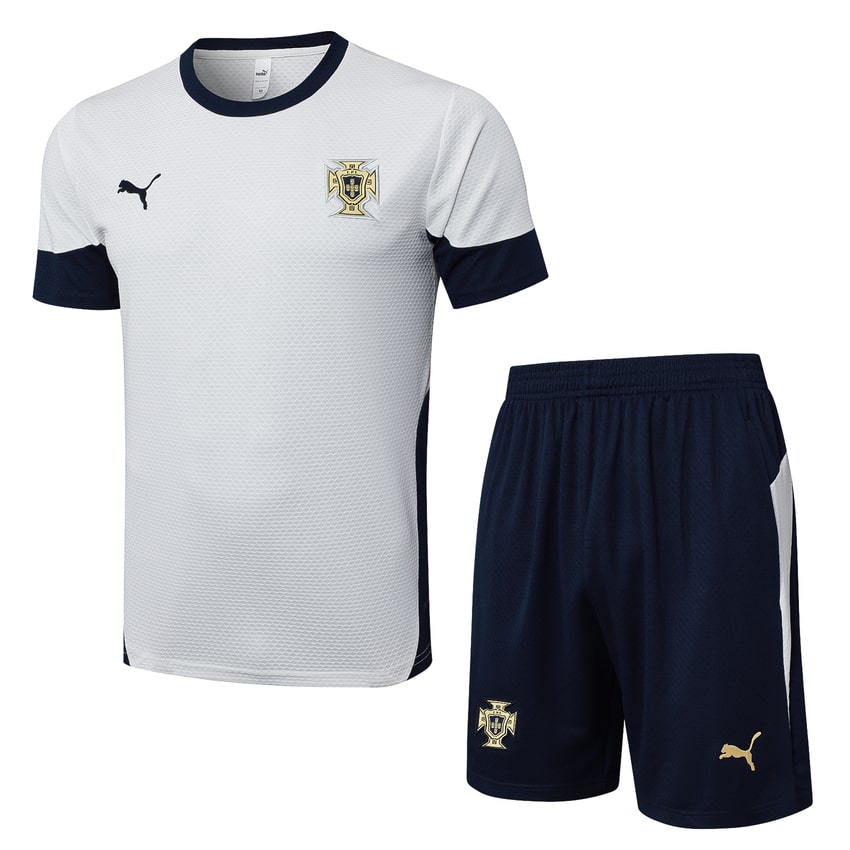 Ensemble-Maillot-Short-Portugal-2024-2025-Blanc