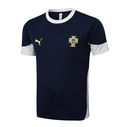 Ensemble Maillot Short Portugal Homme 2024 2025 Bleu Sombre | Foot Fan