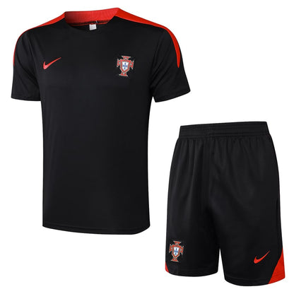 Ensemble-Maillot-Short-Portugal-2024-2025-Noir-1