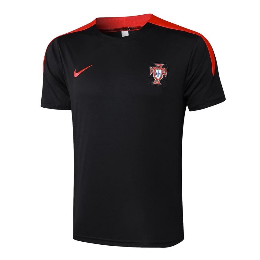 Ensemble Maillot Short Portugal Homme 2024 2025 Noir | Foot Fan