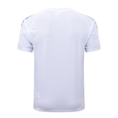 Ensemble Maillot Short Real Madrid Homme 2025 2026 Blanc Bleu | Foot Fan