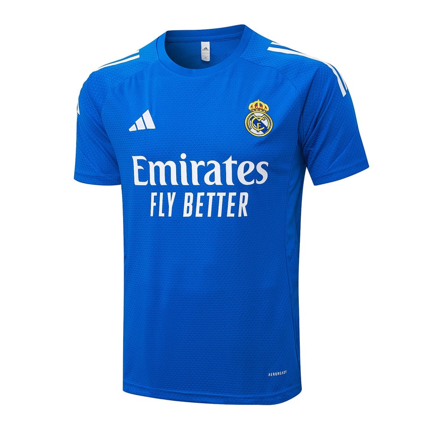 Ensemble Maillot Short Real Madrid Homme/Enfant 2025 2026 Bleu Clair | Foot Fan