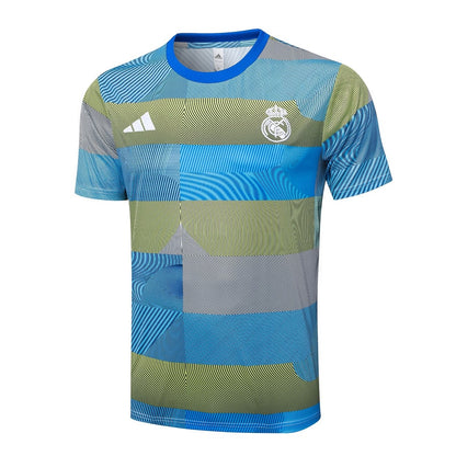Ensemble Maillot Short Real Madrid Homme/Enfant 2025 2026 Bleu Jaune | Foot Fan