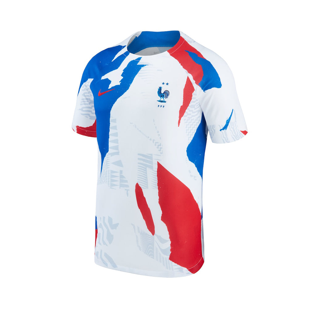 MAILLOT-ENTRAINEMENT-FRANCE-BLANC-2022