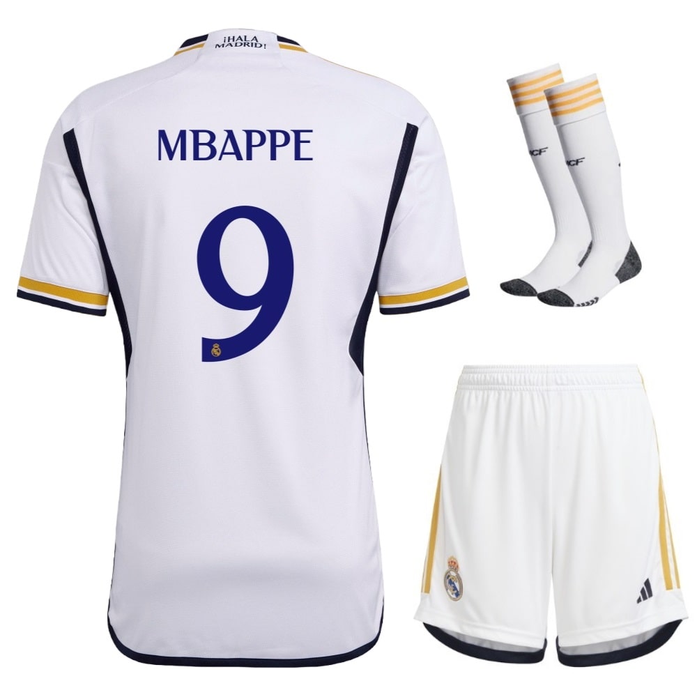 Maillot Mbappe Real Madrid Kit Enfant Domicile 2024 | Foot Fan