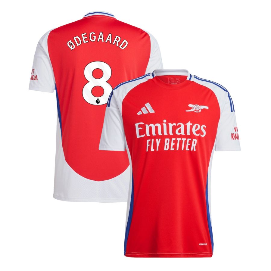 Maillot Arsenal Domicile Femme 2024 2025 Rouge | Foot Fan