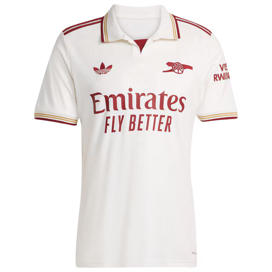 Maillot Arsenal Third Homme 2025 2026 Blanc | Foot Fan