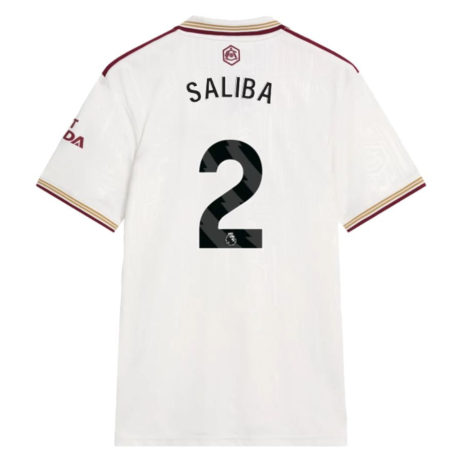 Maillot Arsenal Third Homme 2025 2026 Blanc | Foot Fan
