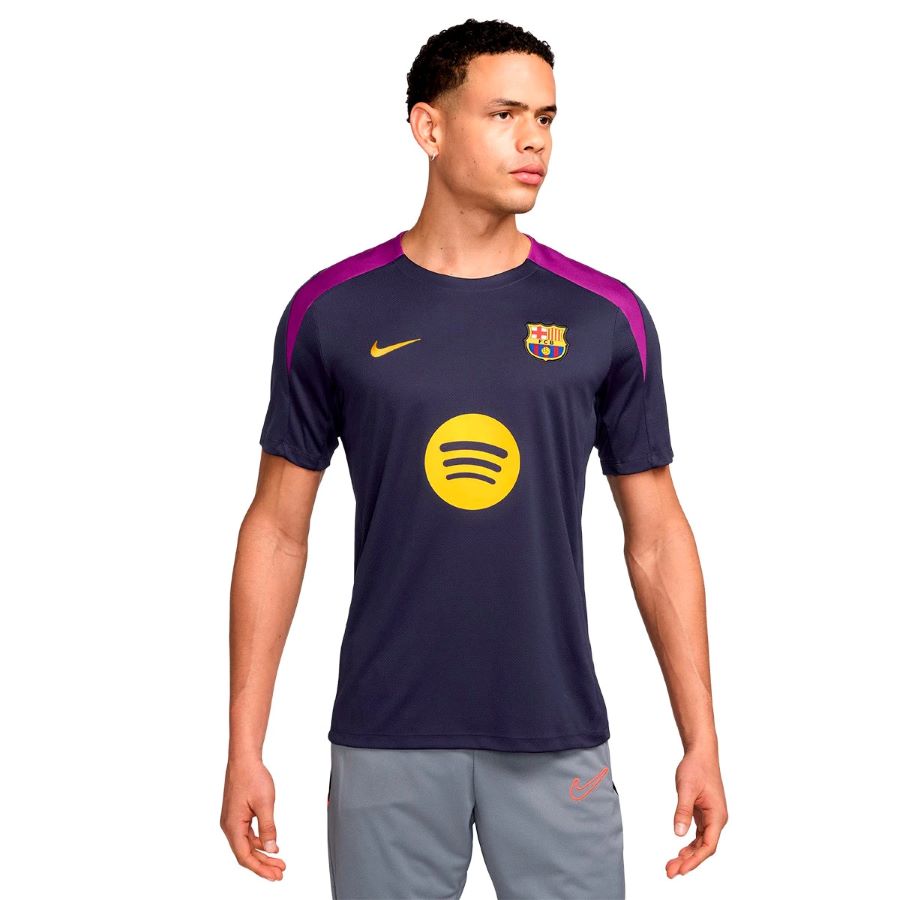 Maillot Training Barcelone 2025 2026 Homme/Enfant Bleu | Foot Fan