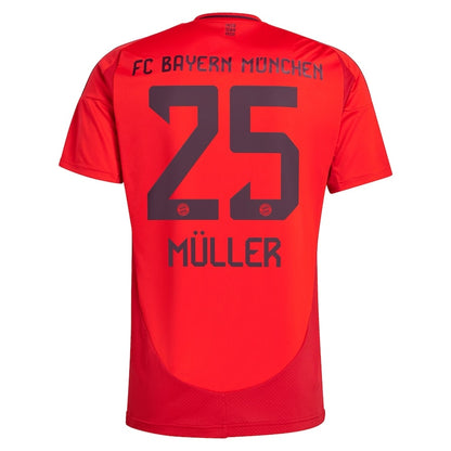 Maillot Bayern Munich Domicile Homme 2024 2025 Rouge | Foot Fan