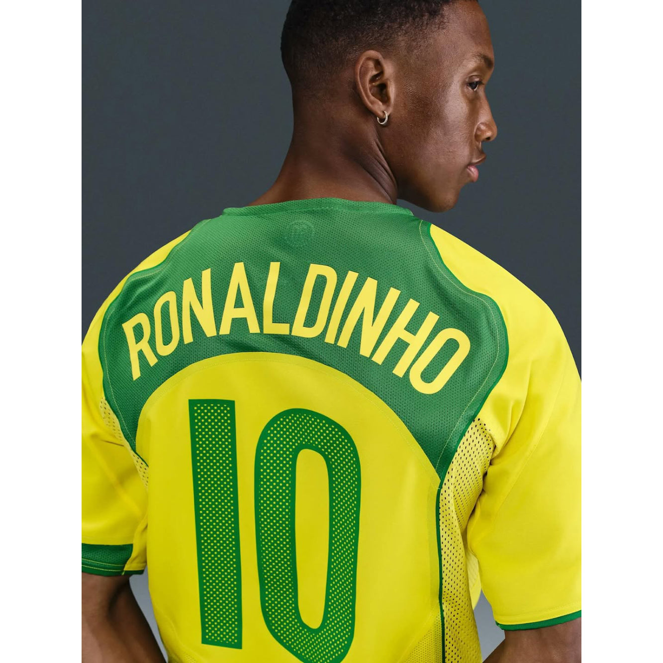 Maillot Bresil 2004 Restock Ronaldinho Homme | Foot Fan