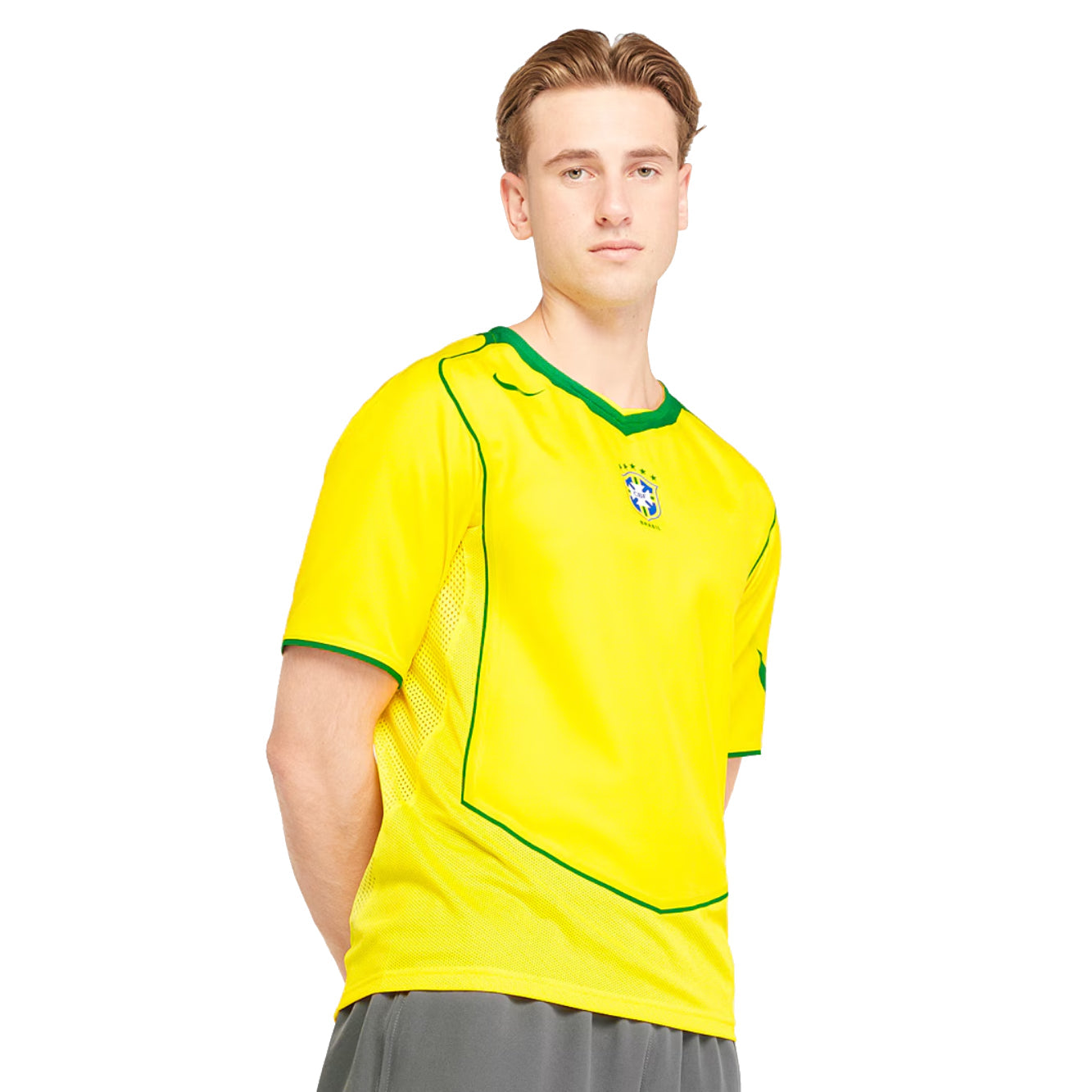 Maillot Bresil 2004 Restock Ronaldinho Homme | Foot Fan