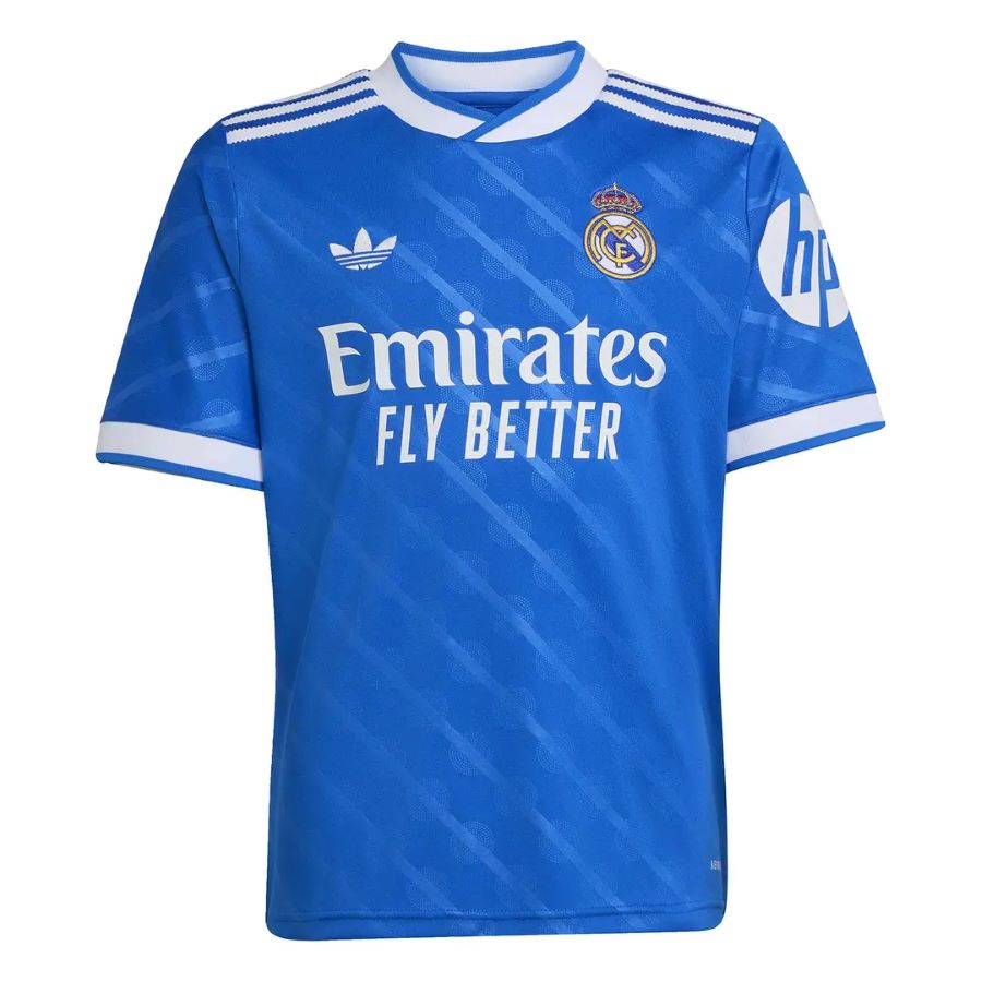 Maillot Kit Enfant Mbappe Real Madrid Third Bleu 2025 2026 | Foot Fan