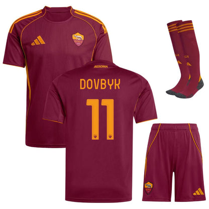 Maillot Kit Enfant AS Roma Domicile 2025 2026 | Foot Fan